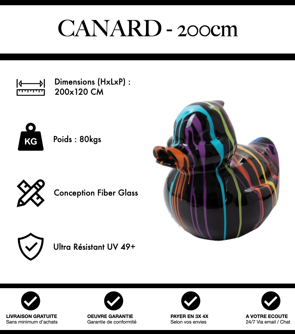 Canard 200 cm